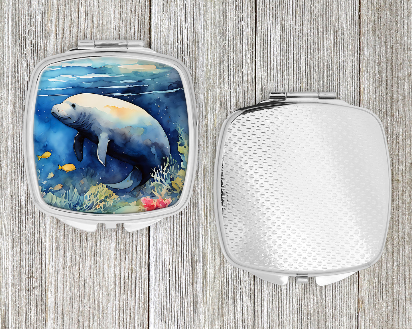 Manatee Compact Mirror