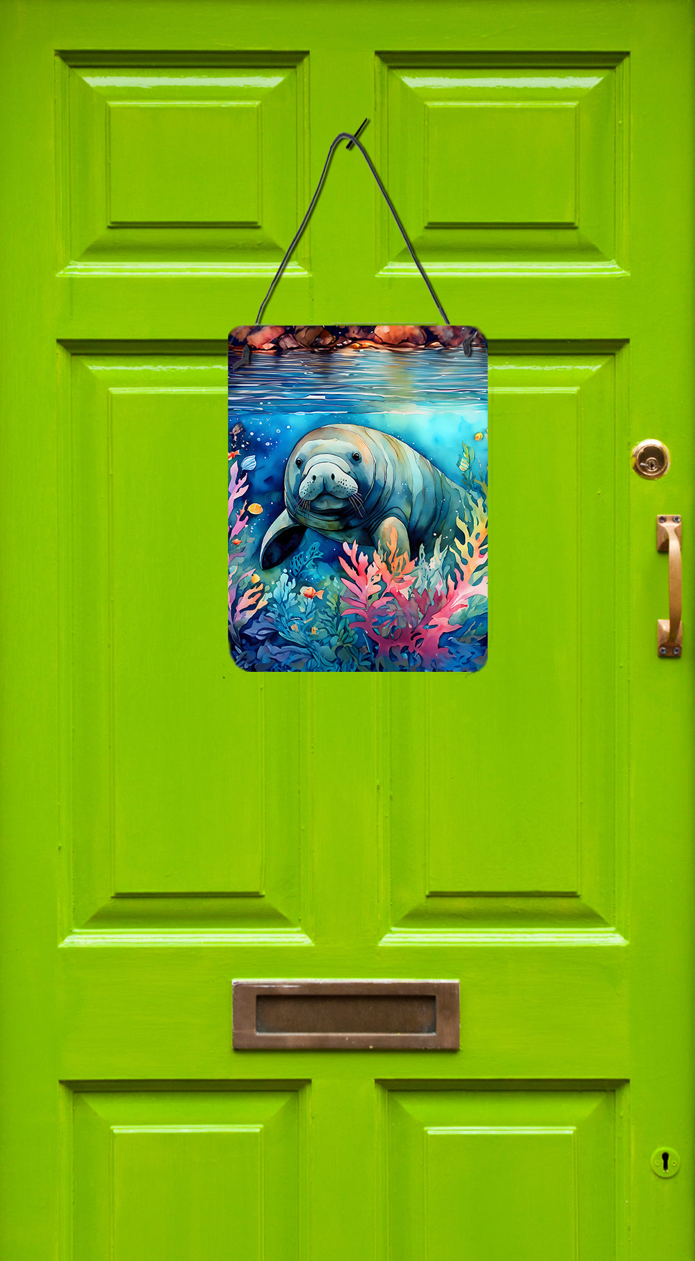 Manatee Wall or Door Hanging Prints