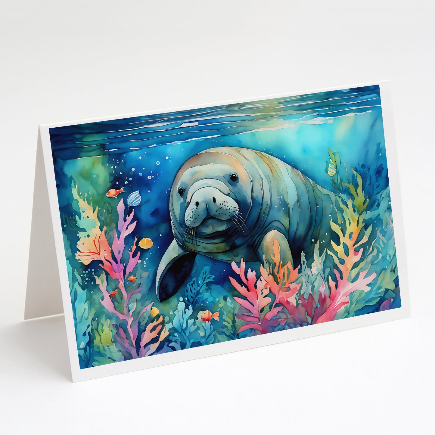 Buy this Manatee Greeting Cards Pack of 8