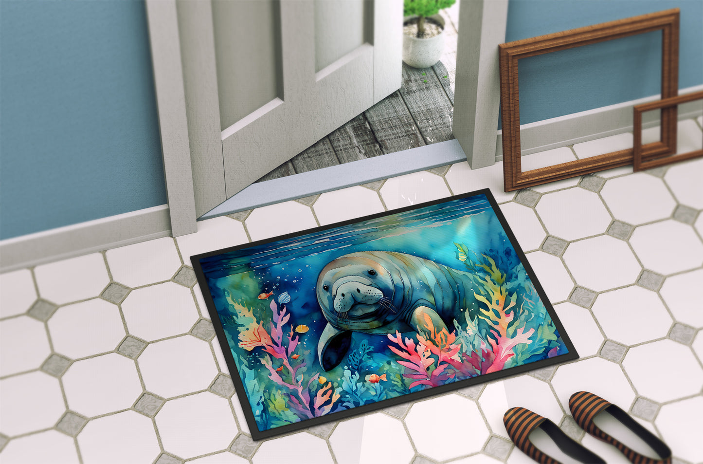 Manatee Doormat