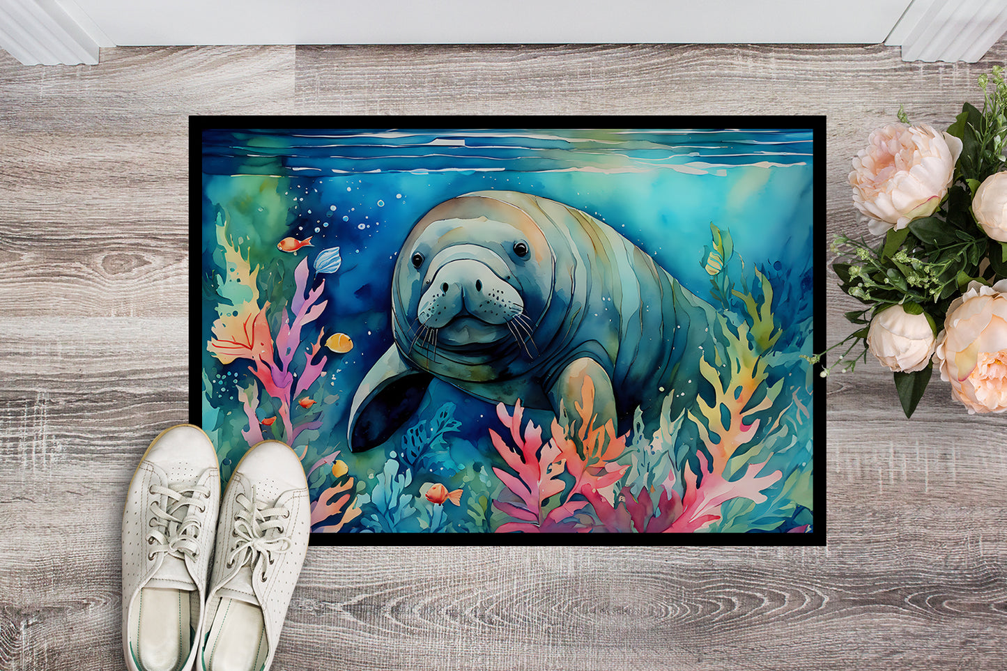 Manatee Doormat