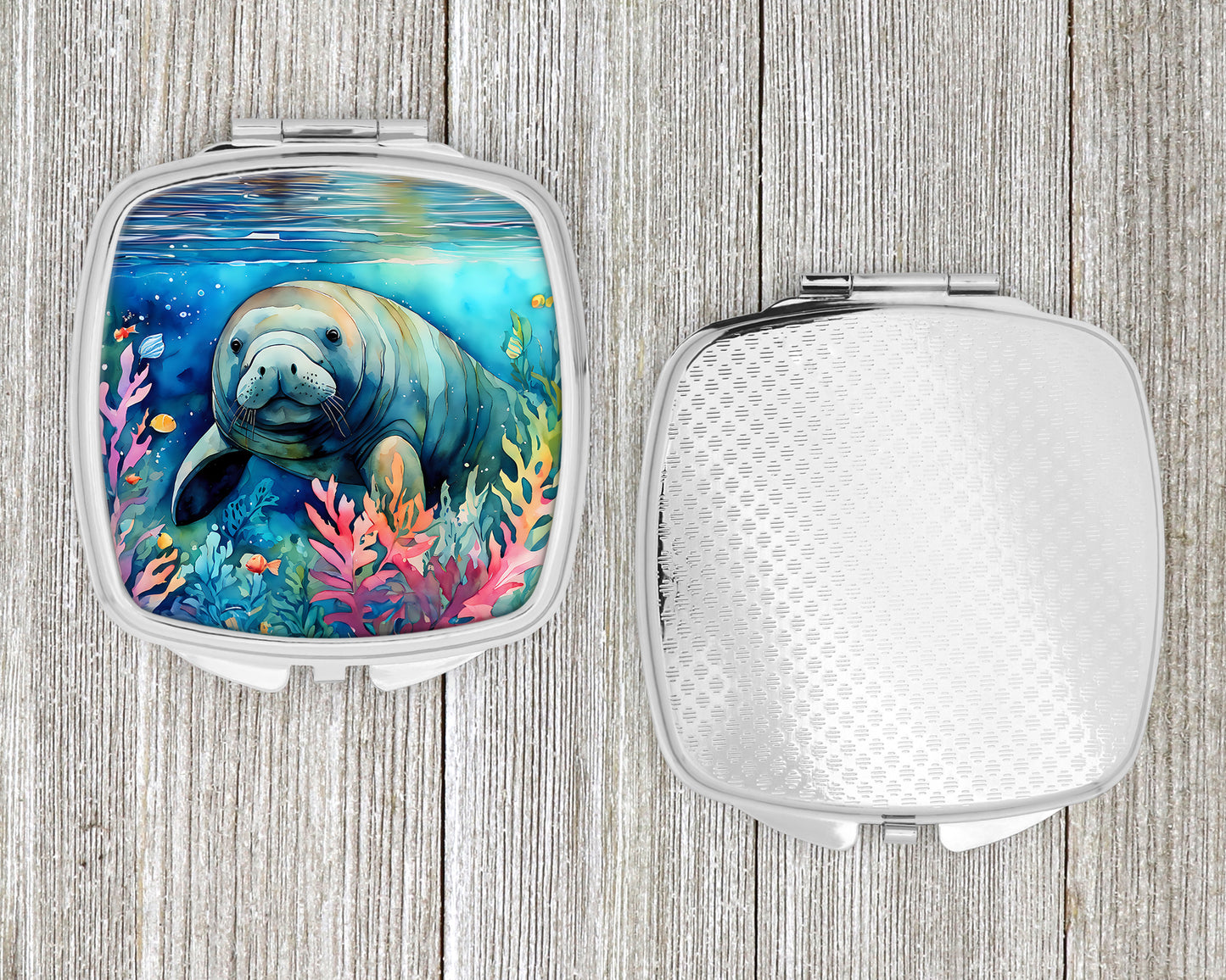 Manatee Compact Mirror