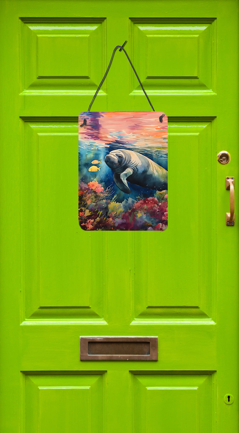 Manatee Wall or Door Hanging Prints