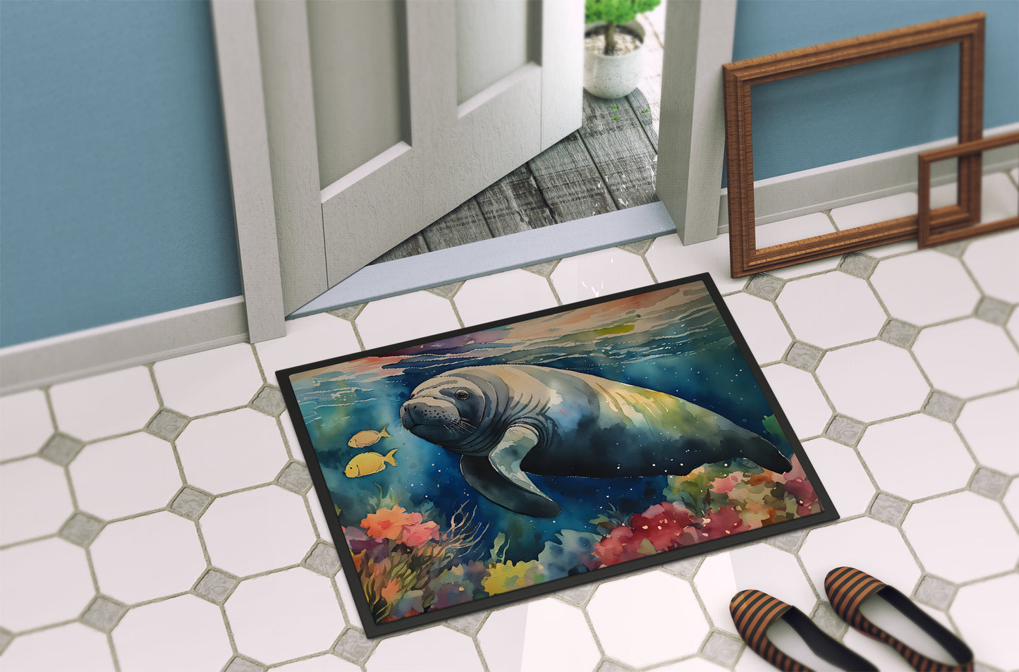 Manatee Doormat