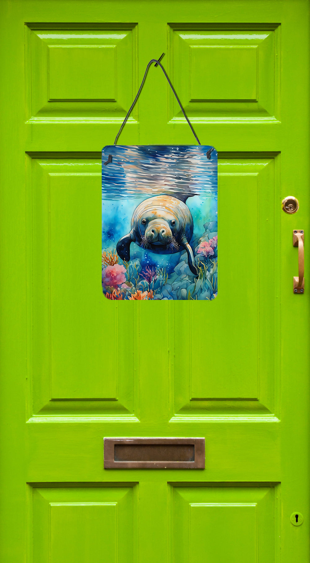 Manatee Wall or Door Hanging Prints