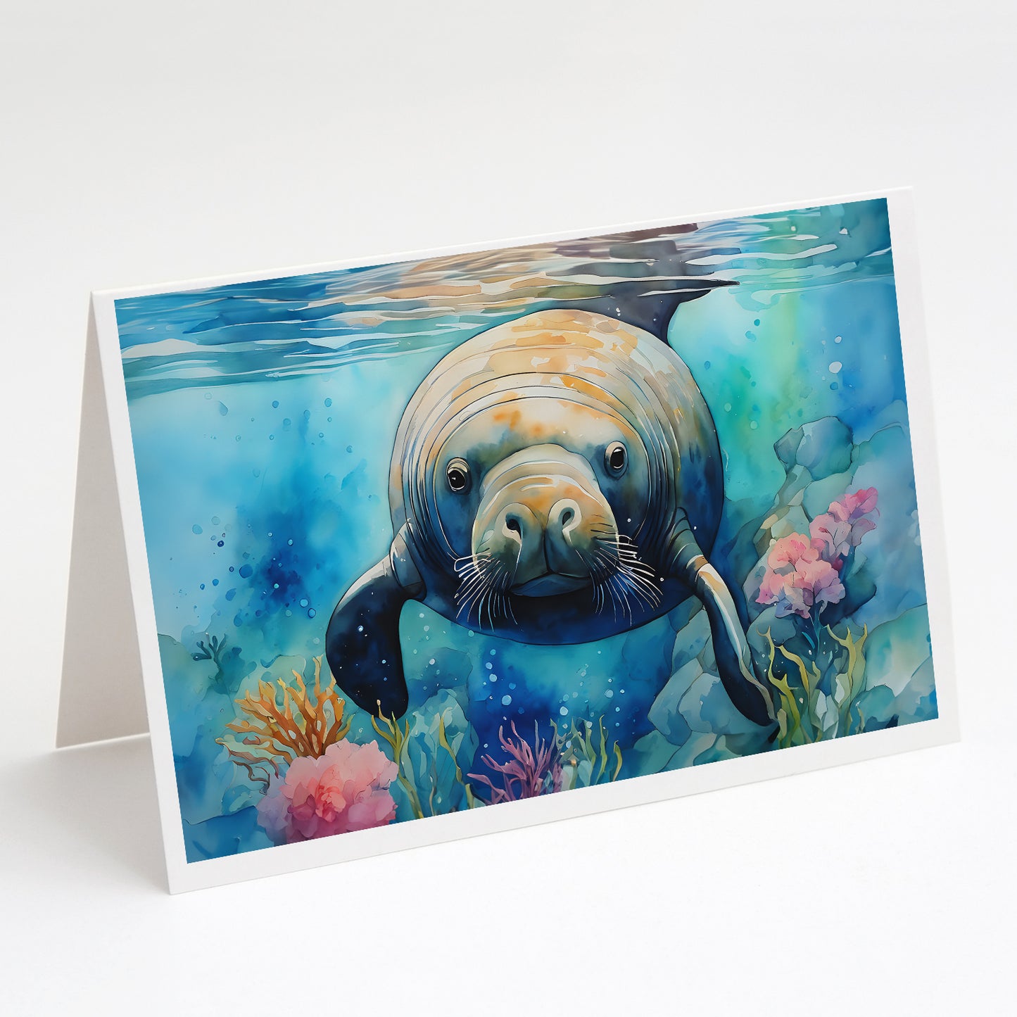 Buy this Manatee Greeting Cards Pack of 8