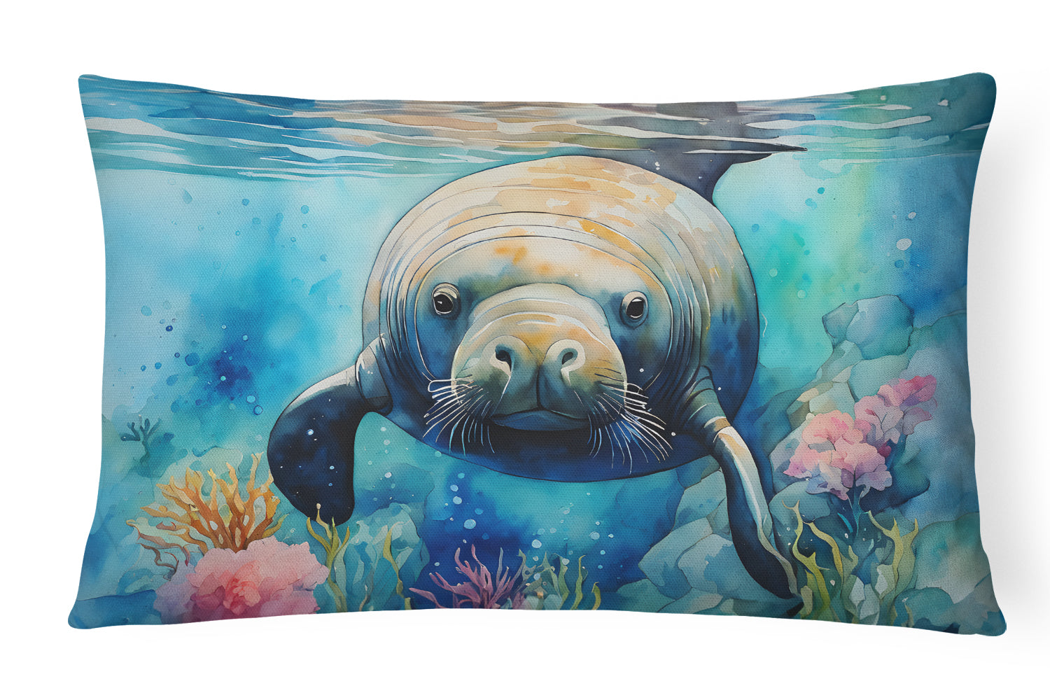 Buy this Manatee Throw Pillow