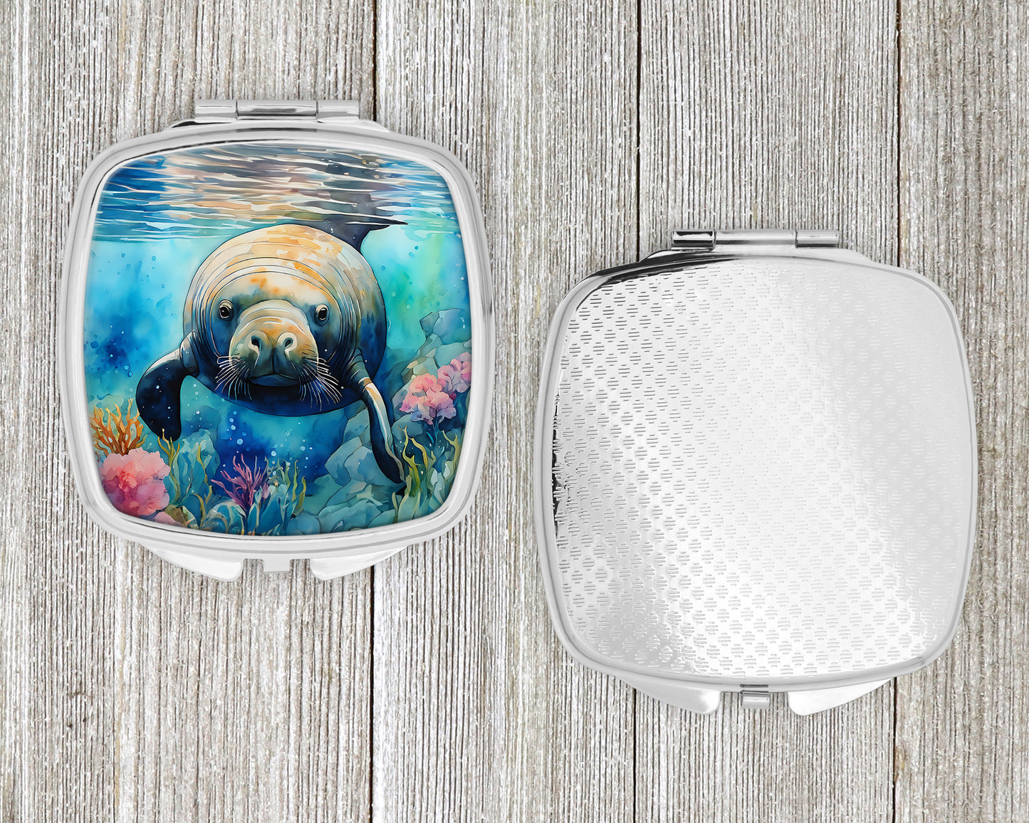 Manatee Compact Mirror