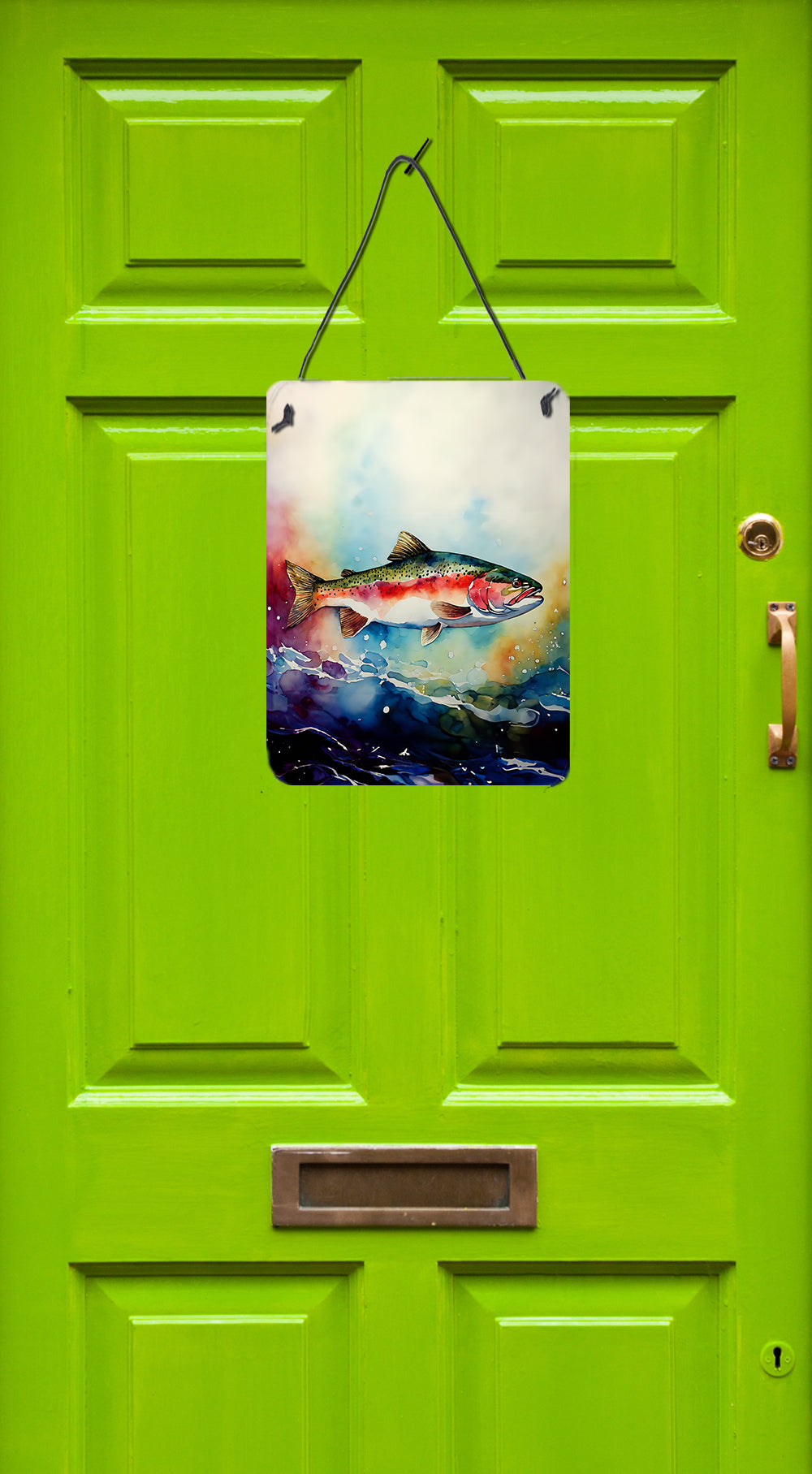 Rainbow Trout Wall or Door Hanging Prints