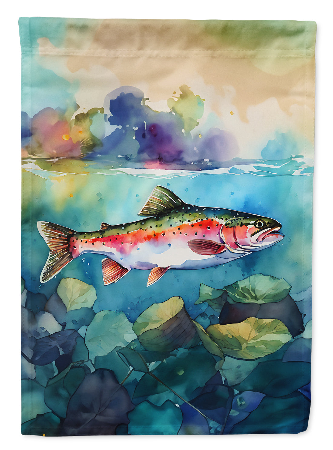 Buy this Rainbow Trout House Flag