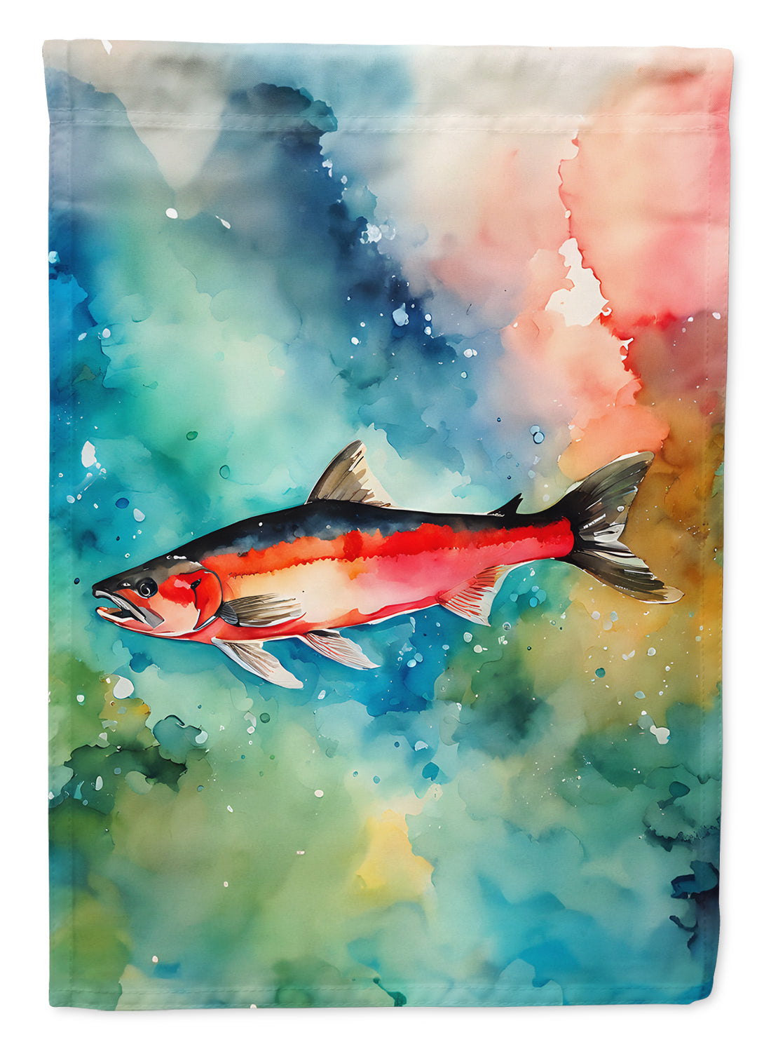 Buy this Salmon Garden Flag