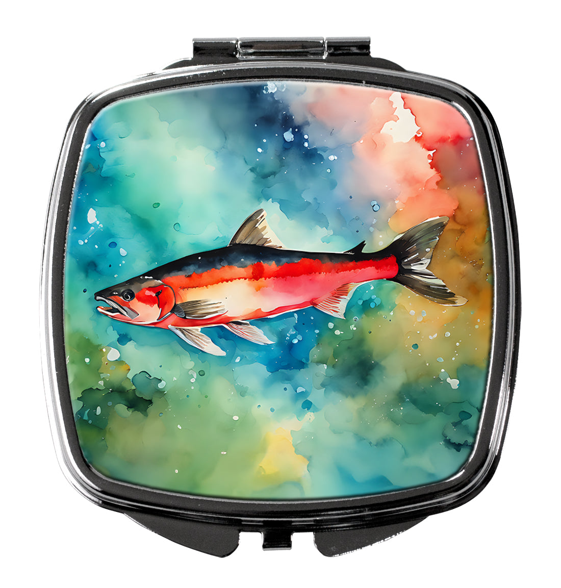 Buy this Salmon Compact Mirror