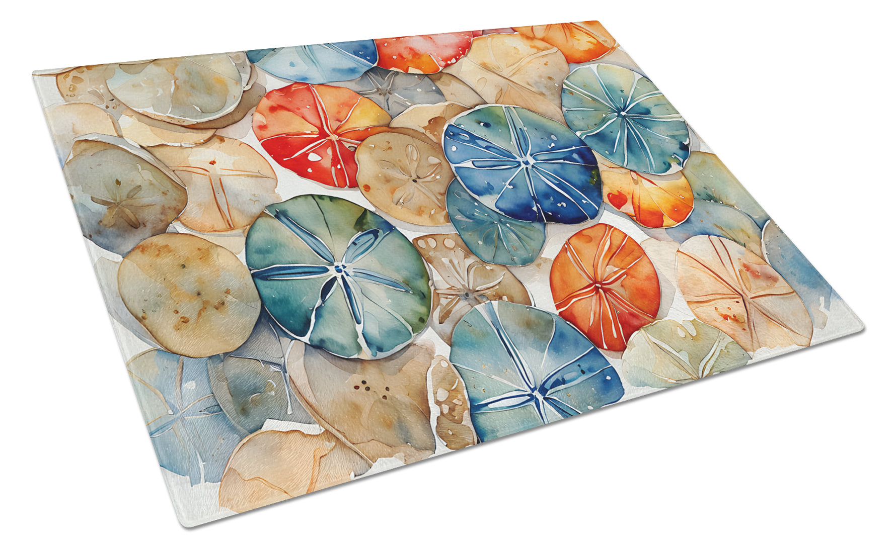 Buy this Sand Dollars Glass Cutting Board