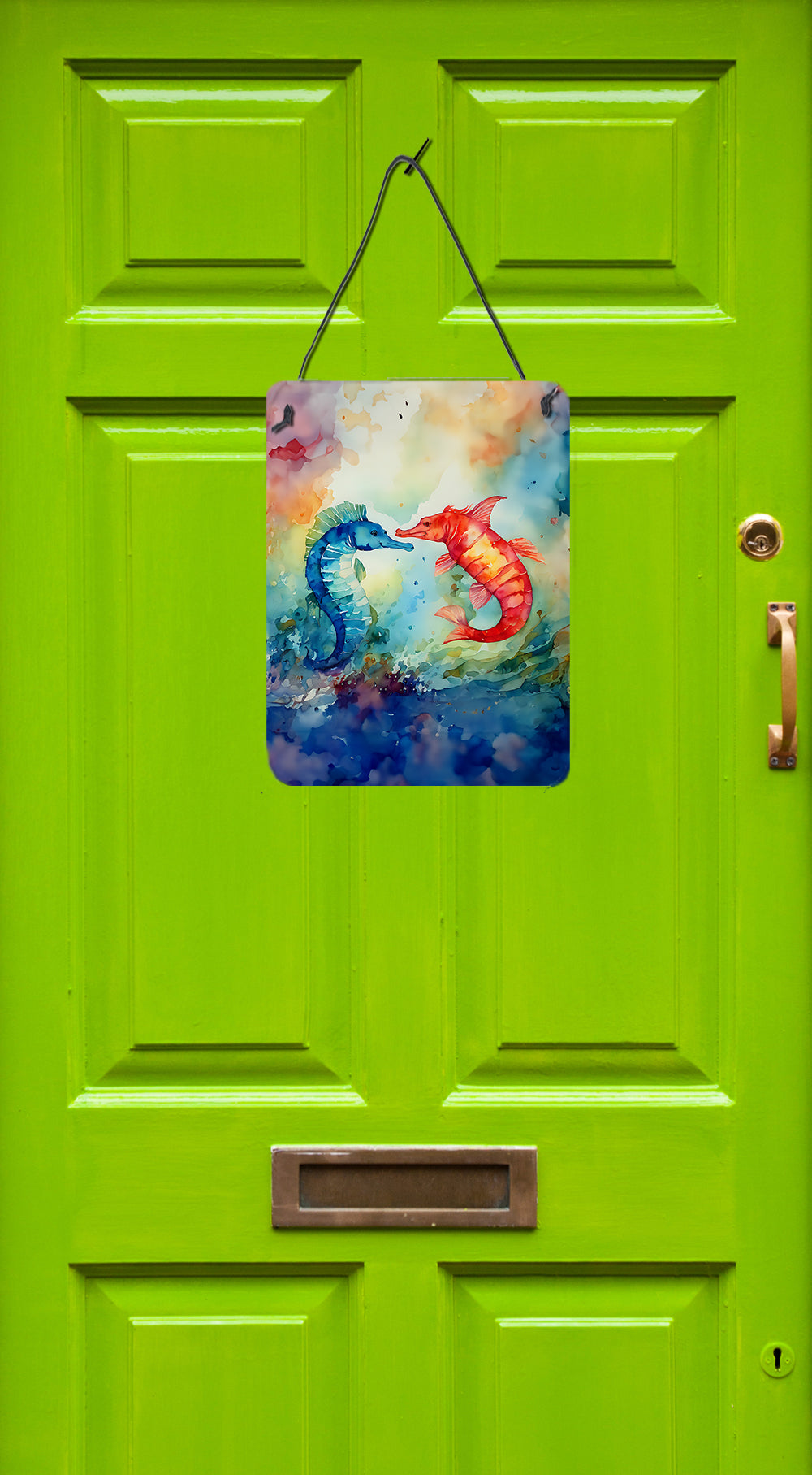 Seahorses Wall or Door Hanging Prints