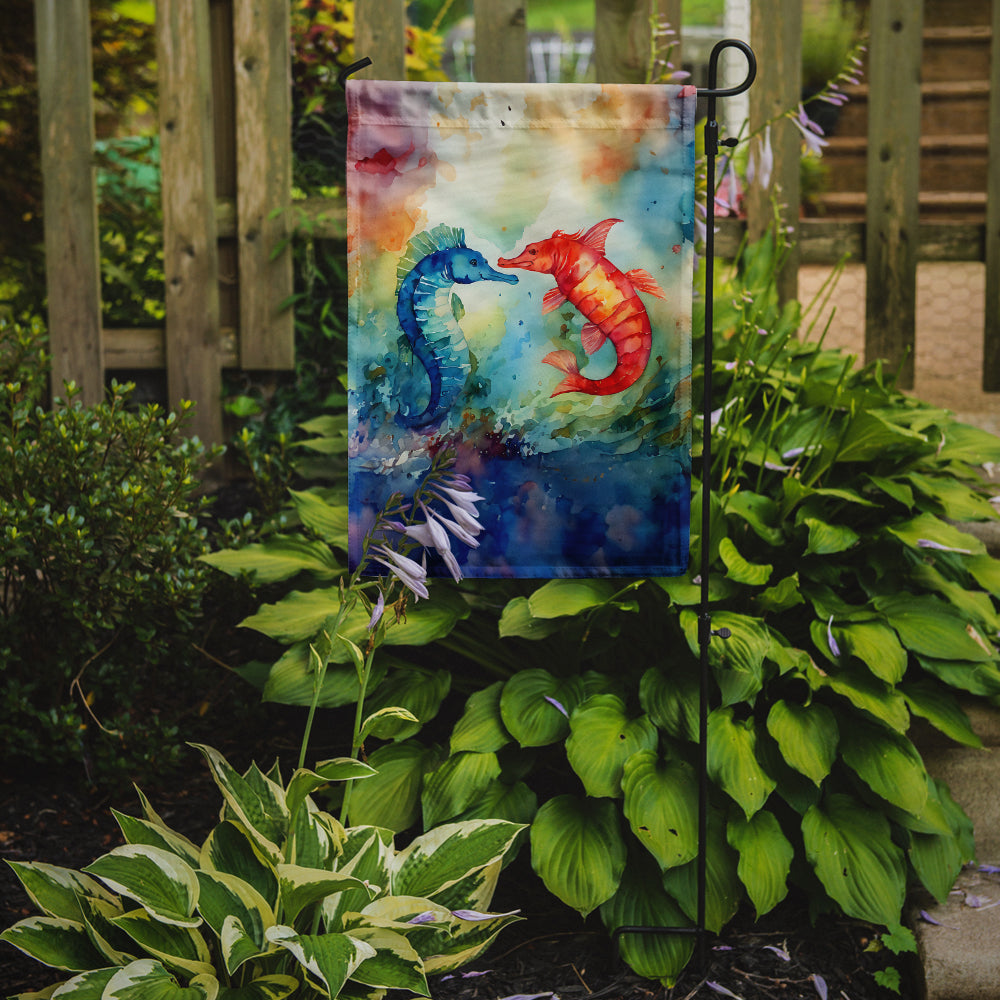 Seahorses Garden Flag