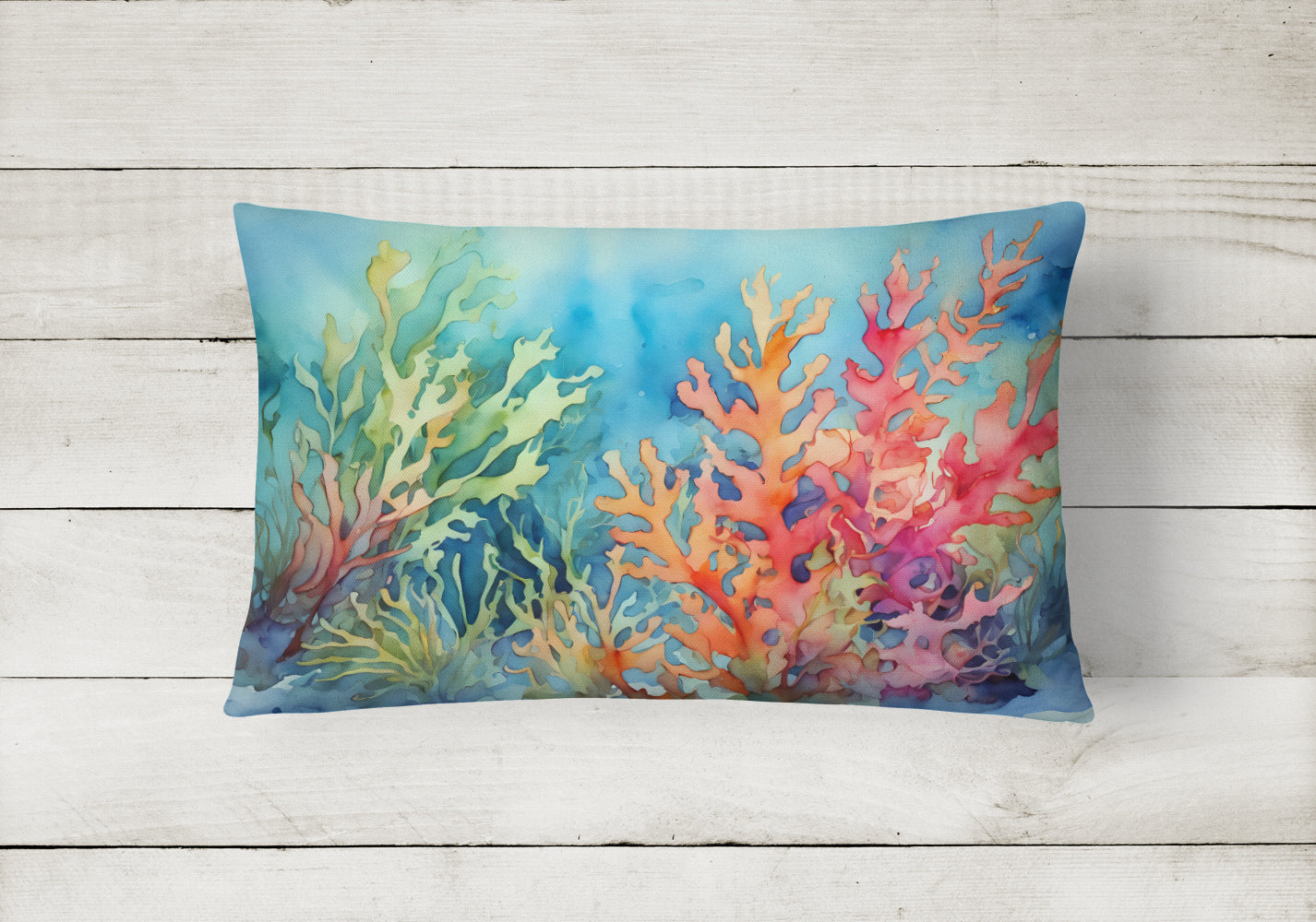 Seaweed Throw Pillow