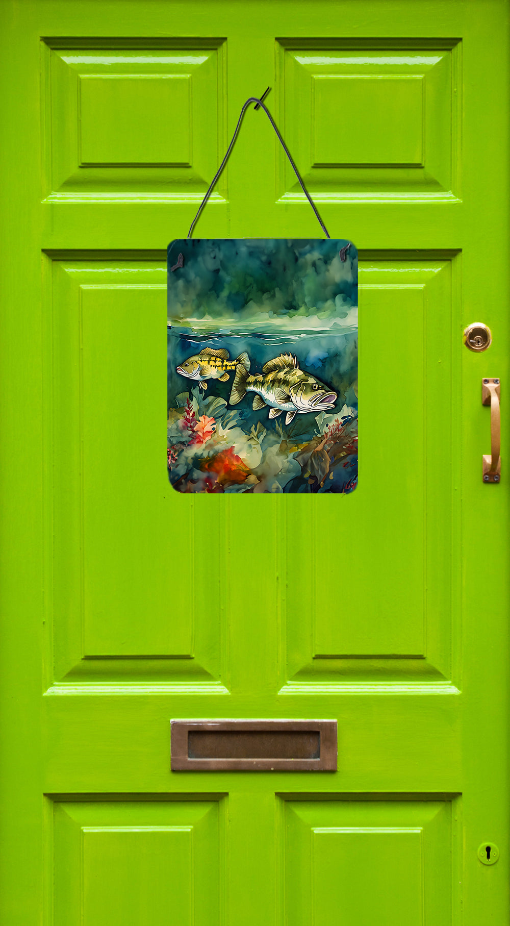 Smallmouth Bass Wall or Door Hanging Prints