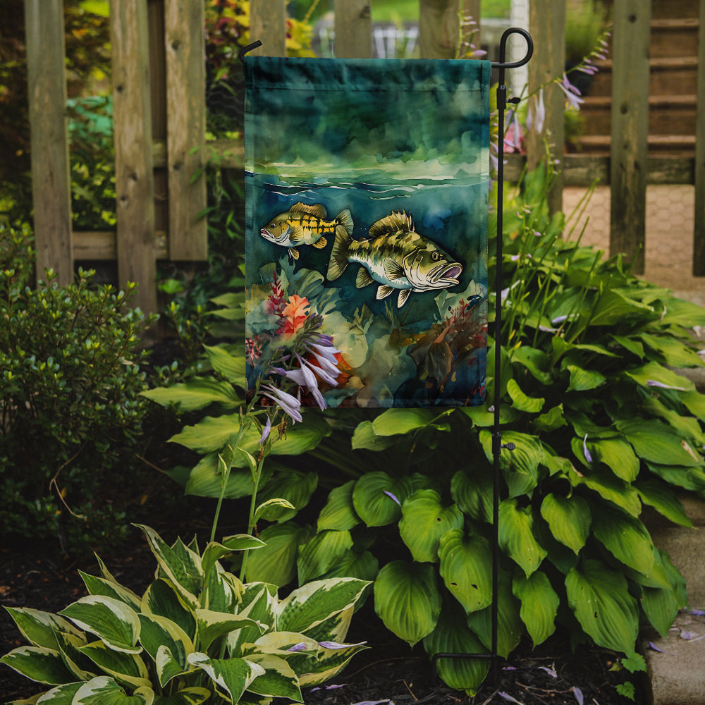 Smallmouth Bass Garden Flag