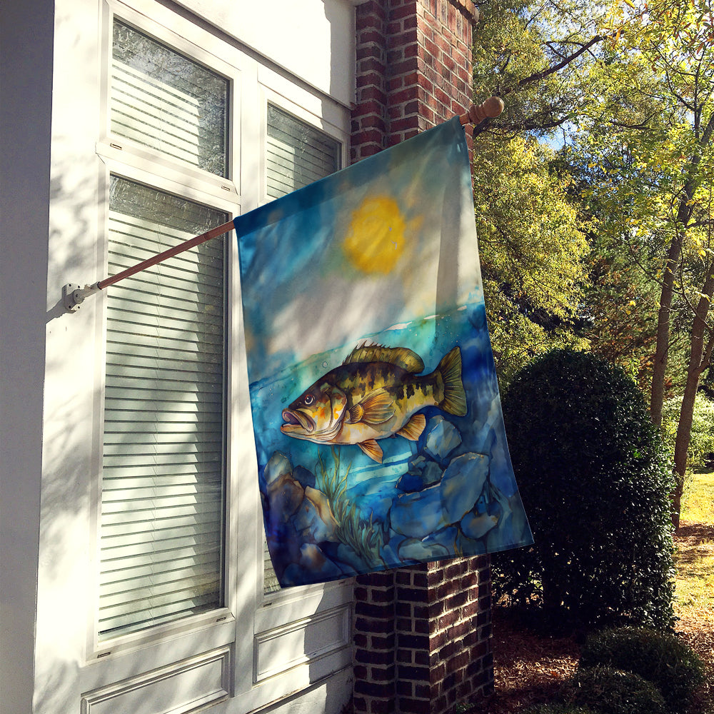 Smallmouth Bass House Flag