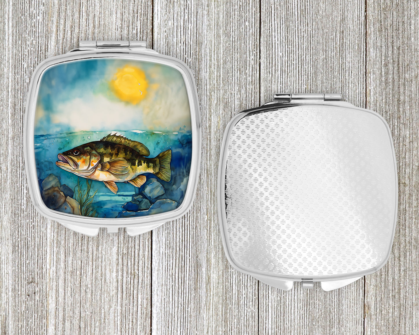 Smallmouth Bass Compact Mirror