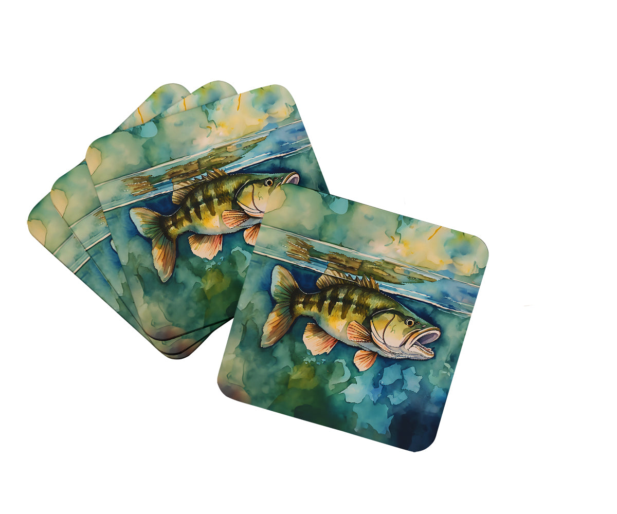 Buy this Smallmouth Bass Foam Coasters