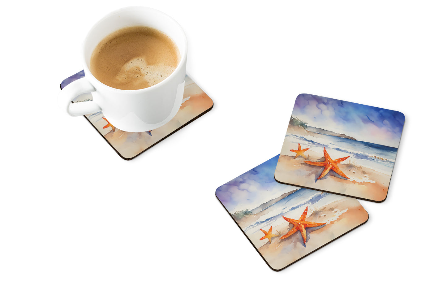 Starfish Foam Coasters