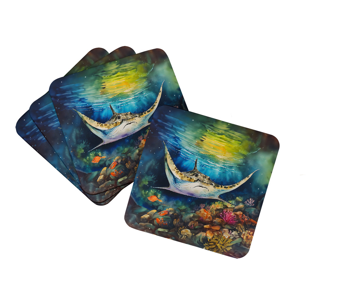 Buy this Sting Ray Foam Coasters