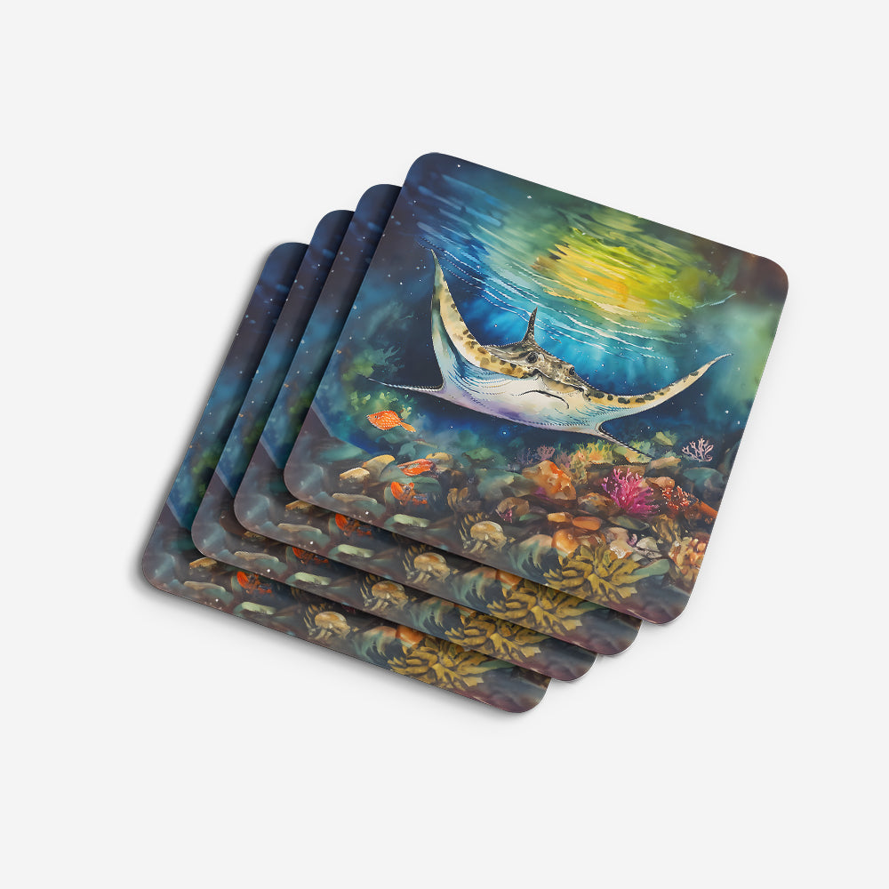 Sting Ray Foam Coasters