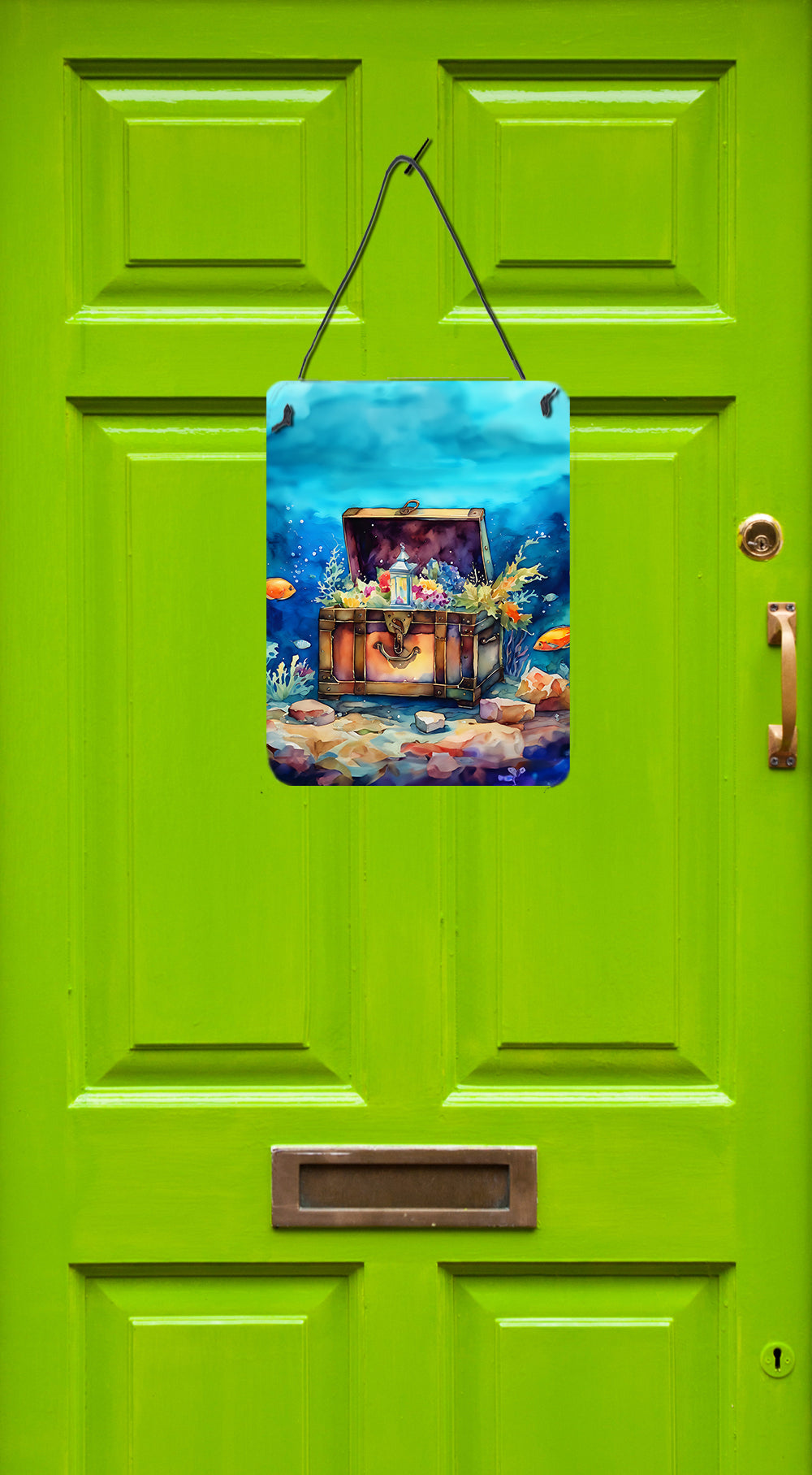 Treasure Chest Wall or Door Hanging Prints