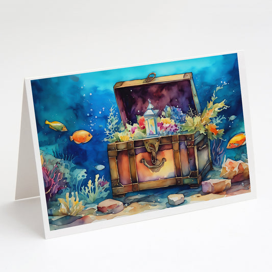 Buy this Treasure Chest Greeting Cards Pack of 8