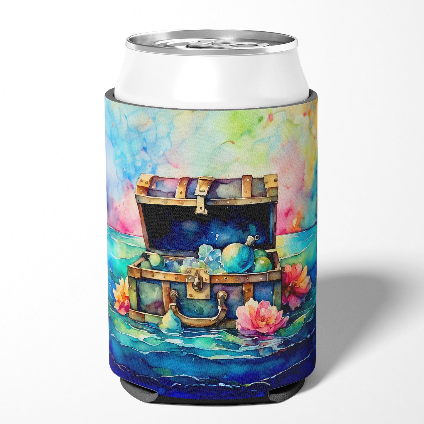 Treasure Chest Can or Bottle Hugger