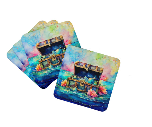 Buy this Treasure Chest Foam Coasters