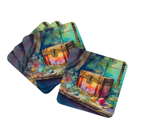 Buy this Treasure Chest Foam Coasters