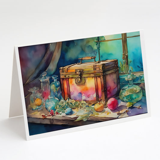 Buy this Treasure Chest Greeting Cards Pack of 8