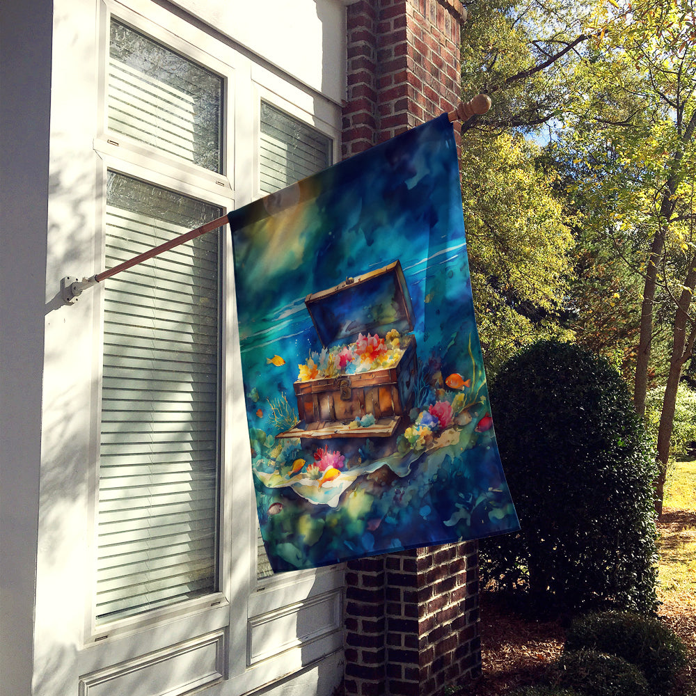 Treasure Chest House Flag