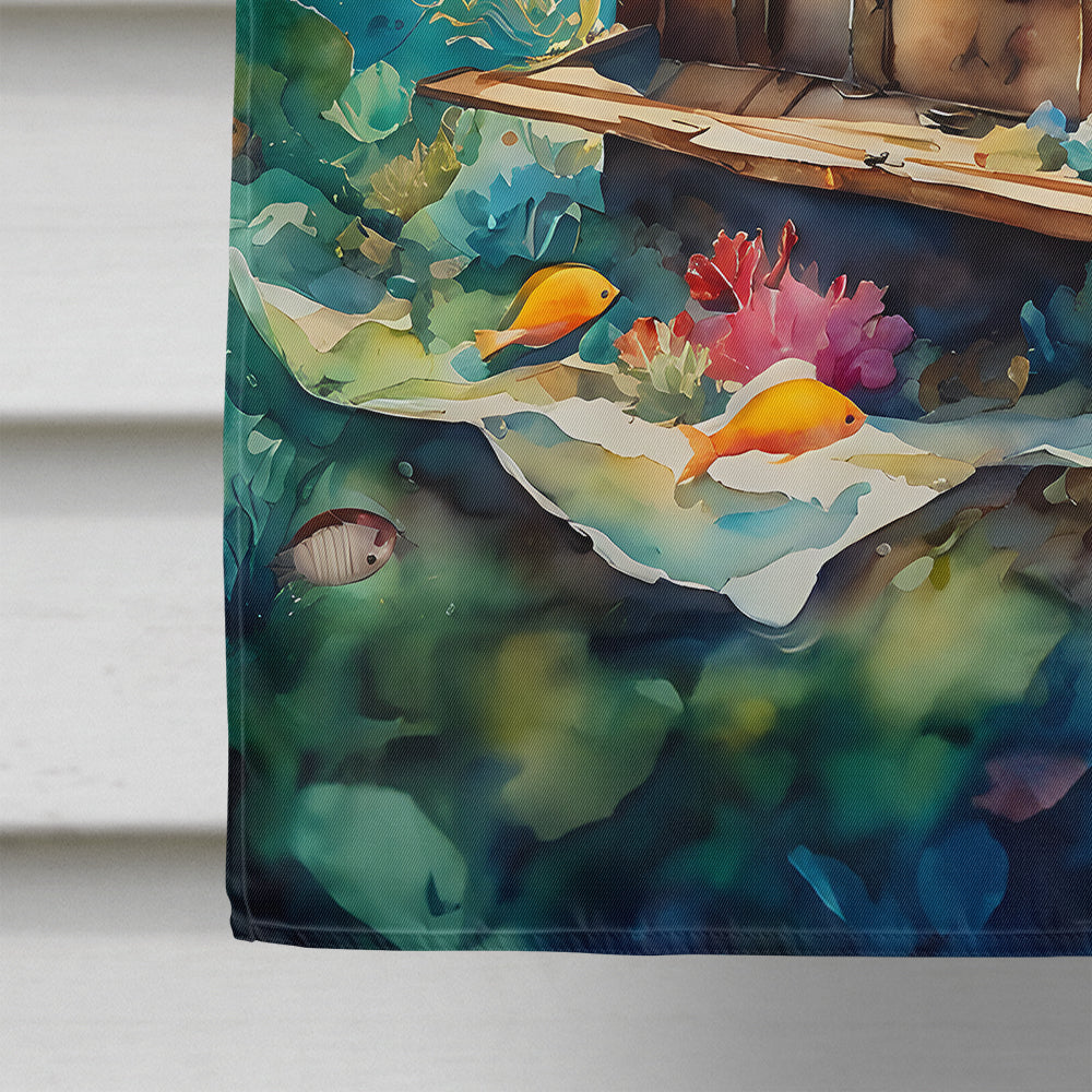 Treasure Chest House Flag