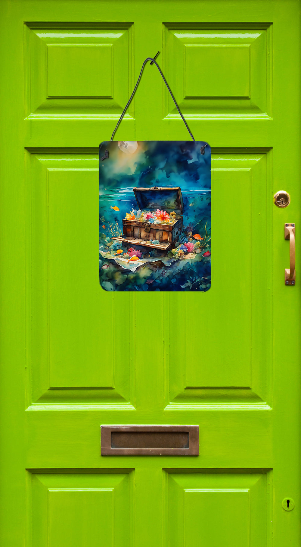 Treasure Chest Wall or Door Hanging Prints