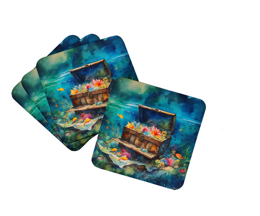 Buy this Treasure Chest Foam Coasters