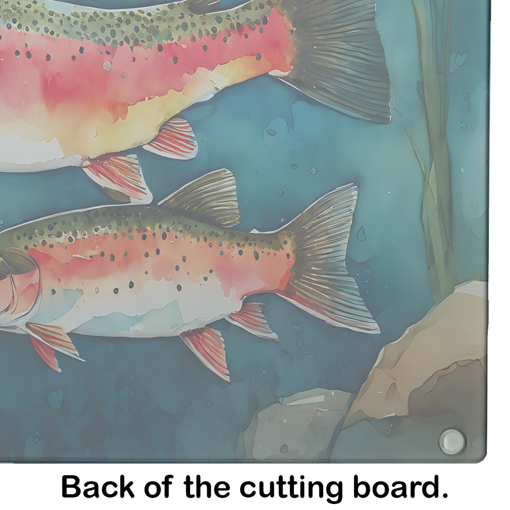 Trout Glass Cutting Board