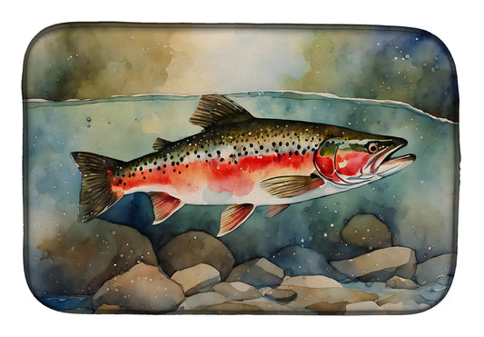 Buy this Trout Dish Drying Mat