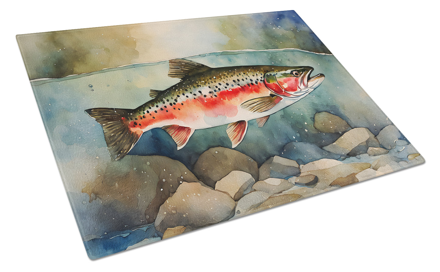 Buy this Trout Glass Cutting Board