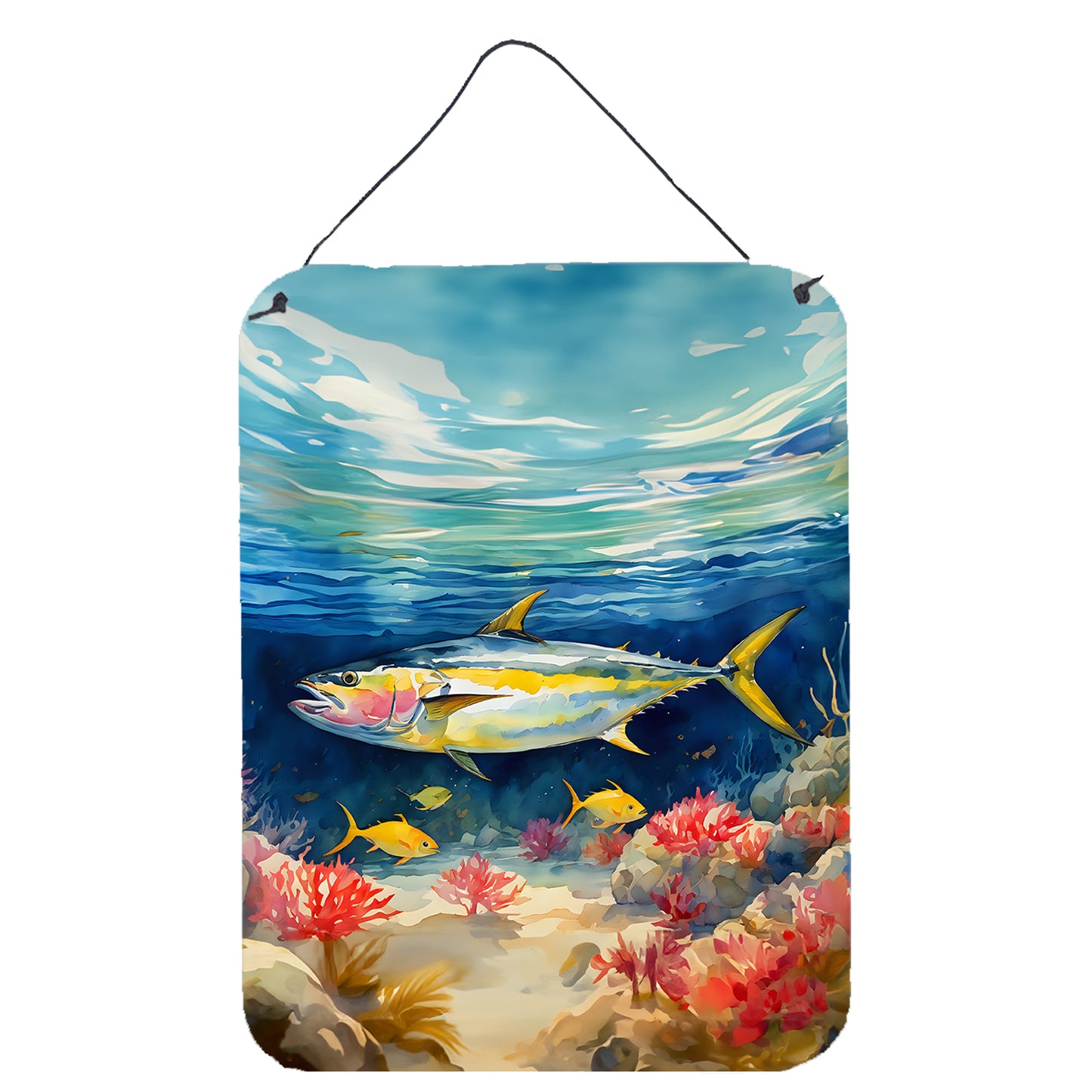 Buy this Yellowfin Tuna Wall or Door Hanging Prints