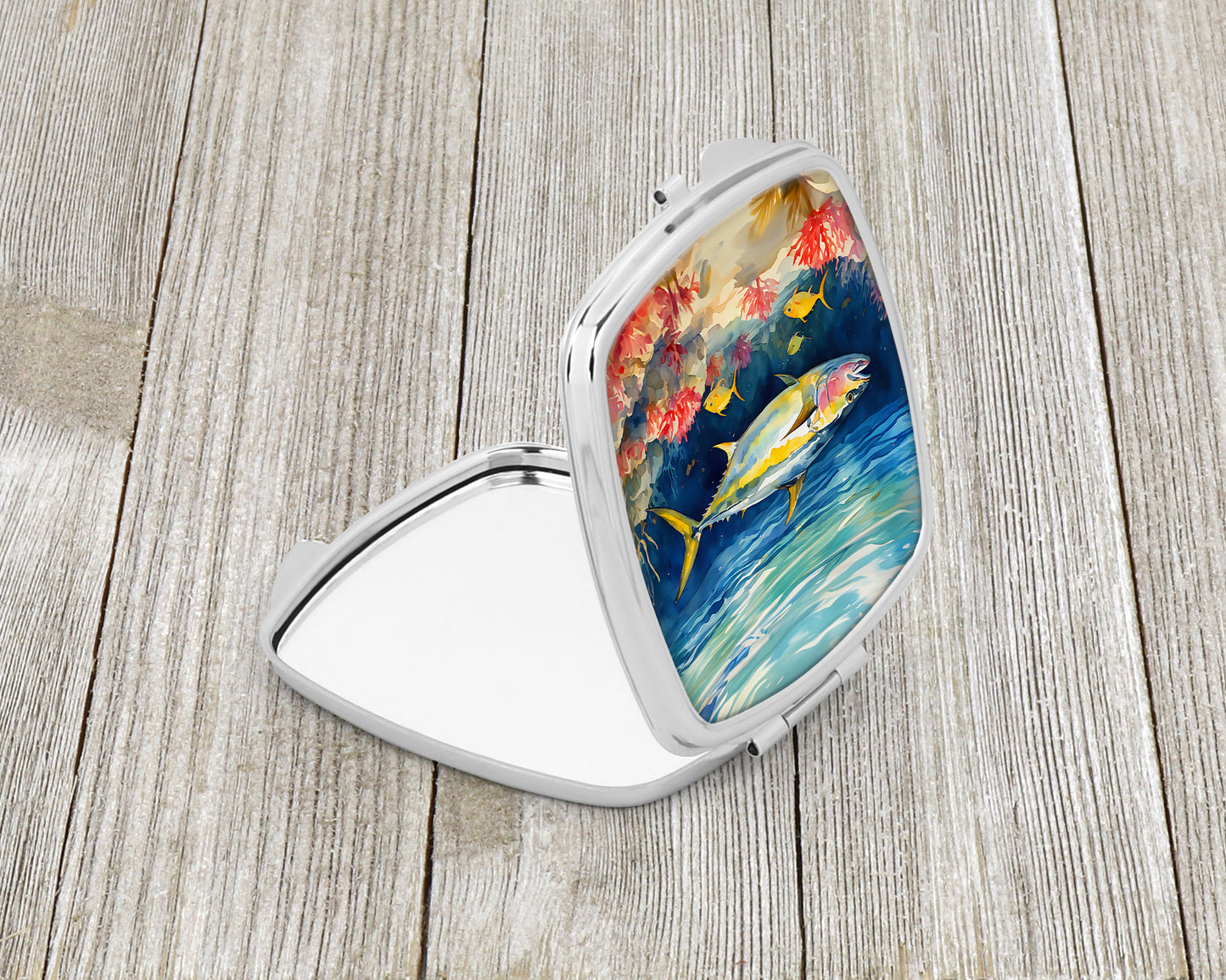 Yellowfin Tuna Compact Mirror