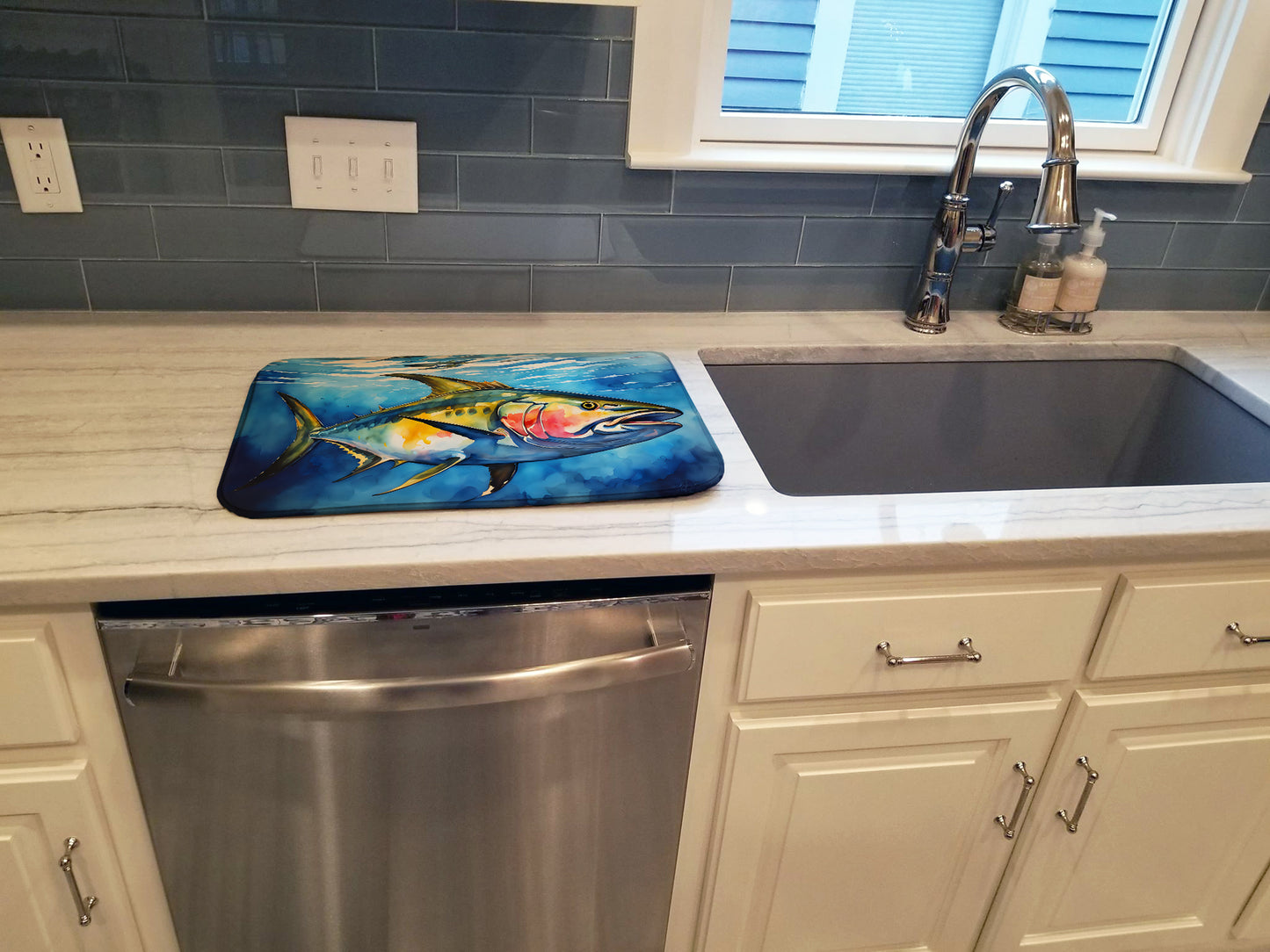 Yellowfin Tuna Dish Drying Mat