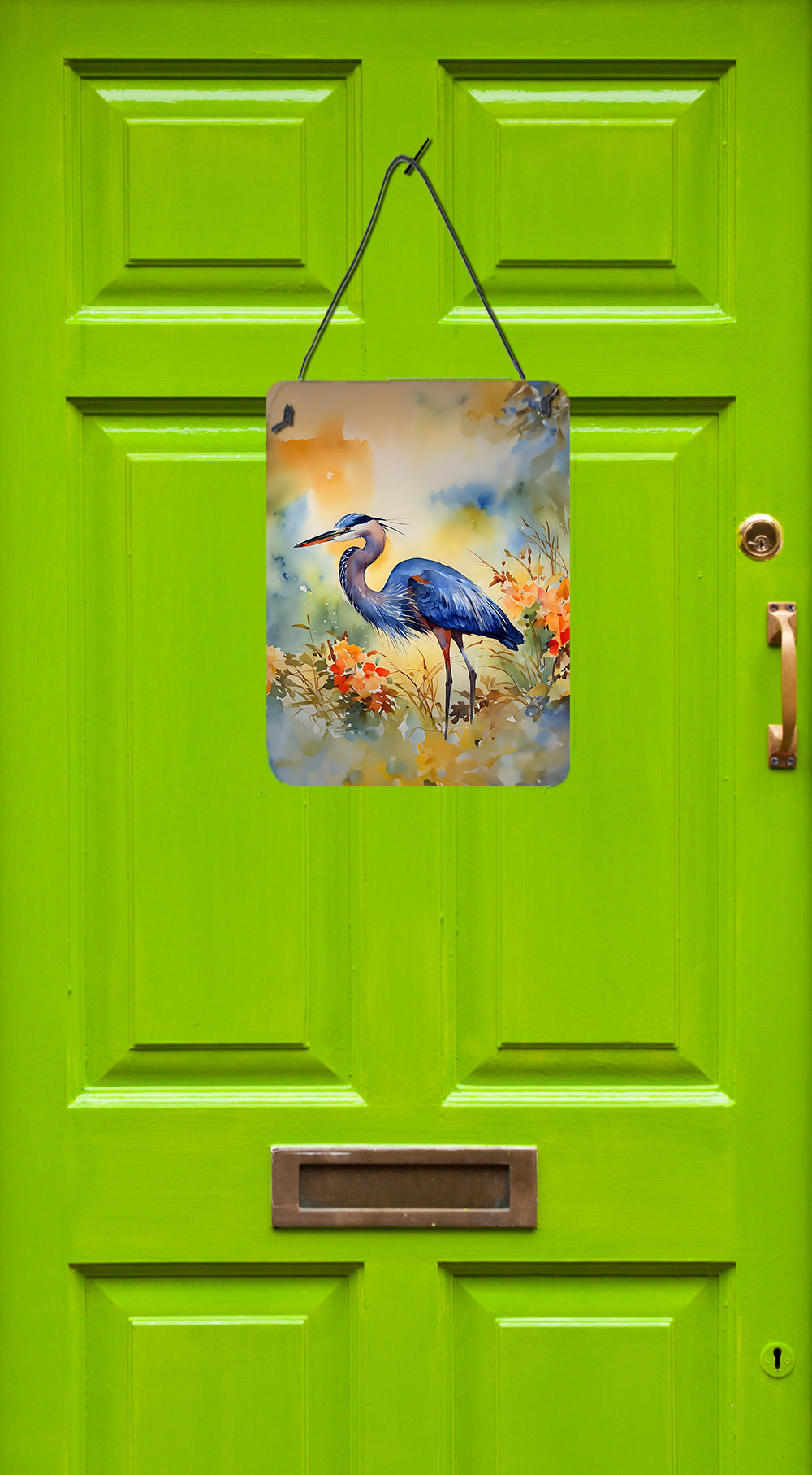 Blue Heron Wall or Door Hanging Prints