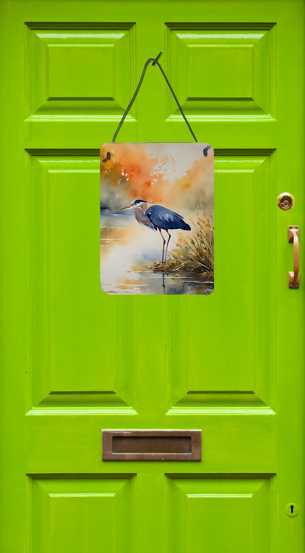 Blue Heron Wall or Door Hanging Prints