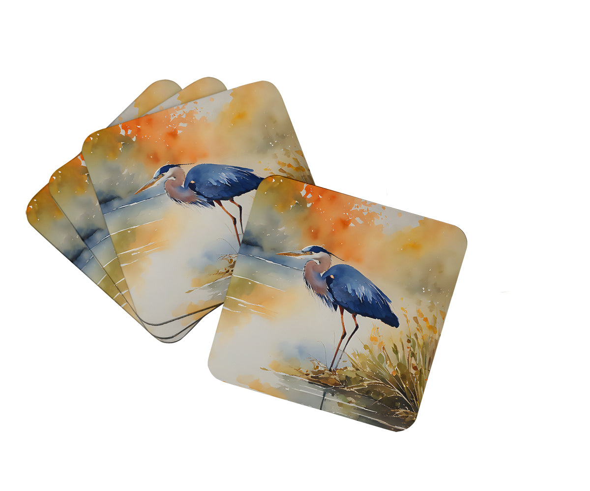 Buy this Blue Heron Foam Coasters