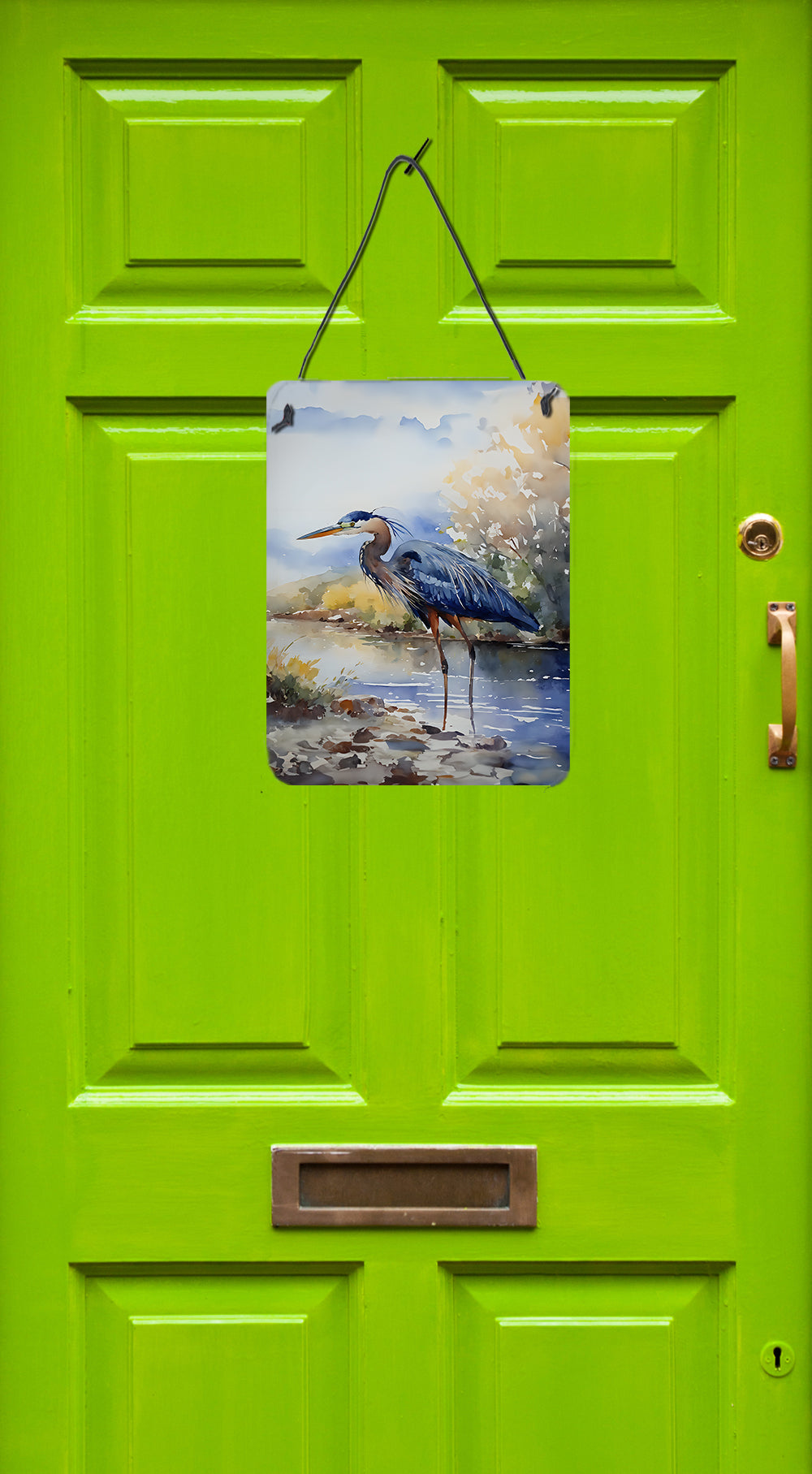 Blue Heron Wall or Door Hanging Prints