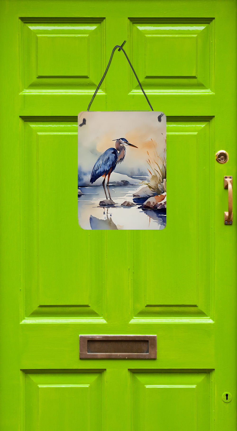 Blue Heron Wall or Door Hanging Prints