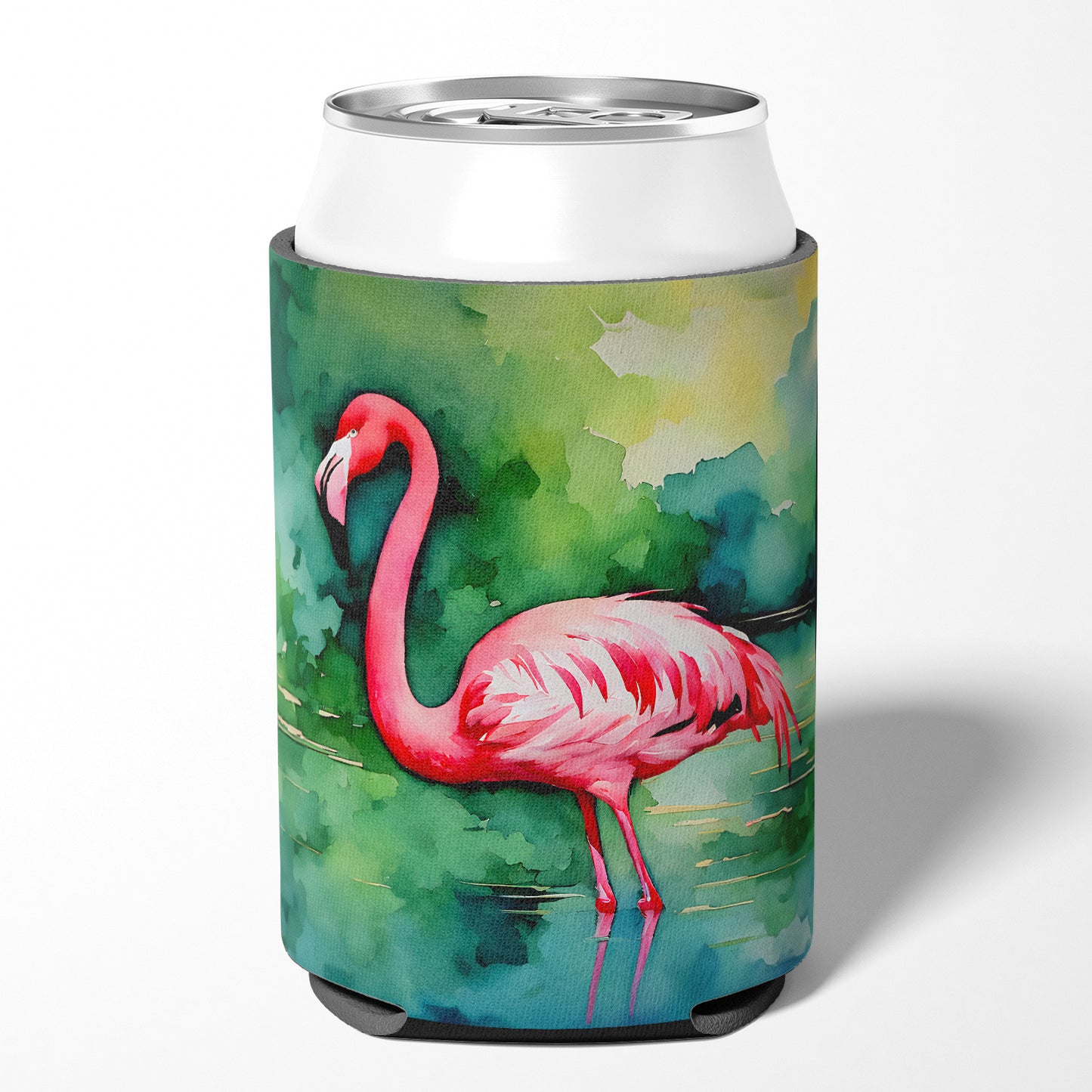 Flamingo Can or Bottle Hugger